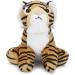Zappi Co Children's Soft Cuddly Plush Tiger Toy - Perfect Playtime Companion (12-15cm) - Buy Online on GoSupps.com