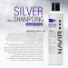 NAVIR Professional | SILVER Purple Shampoo | Neutralizer for gray blonde and bleached hair - 300ml - Buy Online on GoSupps.com