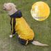 Dog Raincoats Waterproof Dog Hooded Raincoat Coat Rain Jacket for Dogs Dog Raincoat With Hood Lightweight Adjustable Outdoor Rain Poncho Rain Gear Jumpsuit for Small Medium Dog-XXXXL-Yellow - Buy Online on GoSupps.com