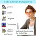 THL SLEEP Half Frame Blue Light Blocking Glasses - Titanium Semi Rimless Blue Blockers for Men & Women | Reduce Eye Strain & Fatigue - Perfect for Sleep & Migraine Relief - Buy Online on GoSupps.com
