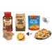 Tortilla Party Snack Bundle - Tortilla Chips 1.13kg Nacho Cheese Sauce 3kg Organic Salsa Medium 1.08kg - (Total 5.21kg) Boxed Treatz