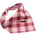 Lionet Paws Bandana for Dogs | Triangular Headscarf & Towel | Red Checked Design | Fits Small to Large Dogs - 1 Pack - Buy Online on GoSupps.com