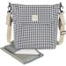 Walking Mum Vichy Baby Changing Bag | Shoulder Bag 42x36x13 cm - Stylish & Functional - Buy Online on GoSupps.com