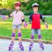 PETUOL Kids Adjustable Roller Skates | Full Light Up Wheels | Girls & Ladies Small Size (11J-1) - Buy Online on GoSupps.com