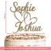 Personalised Wedding Cake Topper - Custom Glitter Decoration | KreateSquare - Buy Online on GoSupps.com