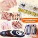 JOYJULY Nail Art Kit: Brushes, Dotting Tools, Rhinestones, Stickers, Holographic Glitters - Black Free - Buy Online on GoSupps.com