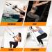 Pilates Bar Kit with 200lbs Resistance Band - Heavy Duty Home Gym Equipment for Men & Women | Full Body Workout - Buy Online on GoSupps.com