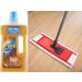 Floor Mop & 1L flash Wood Floor Cleaner Combo - Microfiber Telescopic Handle Versatile Cleaning Solution. 1L wood floor with almond oil Mandarin & cedarwood. - Buy Online on GoSupps.com