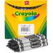 Crayola Crayons Black Single Color Crayon Refill 12 Count Bulk Crayons School Supplies