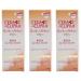 "Rosa per Pelli Secche Cream for Dry Skin Anti-age Formula - 2.5 Fluid Ounces (75ml) Tubes (Pack of 3) Italian Import