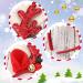Thinp 2 Pieces Christmas Headbands Glitter Christmas Headbands for women Antler Headband with Bell Christmas Hats Holiday Decorations for Christmas Party Xmas Dinner and Photos Booth (Gold Red) - Buy Online on GoSupps.com