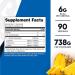 Nutricost BCAA Powder (Pineapple) - 90 Servings Optimal 2:1:1 Ratio Premium Amino Acids for Muscle Recovery & Performance - Buy Online on GoSupps.com