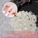 Pearl Nail Charms 200 Pcs Pearls Nail Art Charms 3D Butterfly Flower Bow Heart Shell Nail Art Decorations Jewels for Women Girls Nail Design DIY Craft Jewelry Making (Beige A) - Buy Online on GoSupps.com
