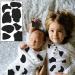 64 Pieces Black Self-Adhesive Felt Circles - DIY Felt Cow Style Stickers for Halloween Projects - Buy Online on GoSupps.com