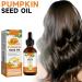 YUNFAX Pumpkin Seed Oil for Hair Growth 60 ml Cold Pressed Organic Pumpkin Seed Oil Natural Hair Oil for Dry Damaged H& Scalp Care Multifunctional Body Oil for Moisturizing Skin 2 Pieces - Buy Online on GoSupps.com