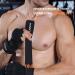 Men's Workout Gloves with Wrist Wrap Support - Full Palm Protection, Silicone Grip - Ideal for Weight Lifting, Cross Training, Pull-ups - Black, Large (7.8-8.2 inches) - Buy Online on GoSupps.com