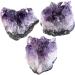 Nupuyai Natural Amethyst Druse Rough Stone - XXXL Irregular Crystal Cluster for Reiki Healing & Home Decoration - Buy Online on GoSupps.com