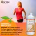 Orange Naturals - Magnesium Glycinate Liquid - 450ml - High-Potency Magnesium Bisglycinate Chelate Supplement for Men & Women - Promotes Relaxation & Calmness 450 ml (Pack of 1) 300 mg - Buy Online on GoSupps.com