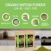 Bio Matcha Pulver 100g | Premium Organic Matcha Green Tea | 100% Natural & Vegan | No Additives - Buy Online on GoSupps.com