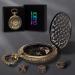 DND 6mm Micro Polyhedral Dice Set with Pocket Watch Shell Case Perfect for Dungeons and Dragons, Tabletop RPG and Cards Board Games (Bronze)