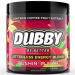 Dubby - Gamer Energy Drink Powder for Gaming - Sugar Free Energy Drinks Nootropics Jitter-Free Natural Energy Powder Fruit Punch Lemon Lime Flavor 30 Serving 5.61 Ounces (Pushin Punch)