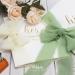 Handmade Silk Green Chiffon Ribbon 1.5 inch x 30 Yards for Wedding Decor - Ivory/Sage/Forest Green - Buy Online on GoSupps.com