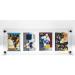 Trading Card Display Stand - 4 Slot Clear Acrylic Holder with UV Protection - Buy Online on GoSupps.com