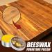 Beeswax for Tempering Wood for Furniture - Natural Beeswax Furniture Care Polishing and wood furniture polisher with sponge for furniture floors tables and cabinets Hulzogul - Buy Online on GoSupps.com