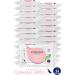 Dymacare Flushable Toilet Wipes - Biodegradable Dermatologically Tested 24 Towels per Pack (24 Packs) | Eco-Friendly Hygiene Solution - Buy Online on GoSupps.com