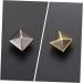 Lurrose Rapid Rivet Studs 1200 Pcs Metal Four Claw Rivets DIY Crafts Rivets for Leather Work Rivets Supply Products Self Made 0.5X0.5CMx3pcs As Shownx3pcs - Buy Online on GoSupps.com