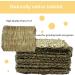 Handwoven Grass Nesting Box Pads for Chickens and Small Animals - Set of 6 Natural Straw Mats - Buy Online on GoSupps.com