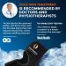 PhysioNatural Foot & Ankle Ice Wrap with 2 Cold Gel Packs for Pain Relief - Ideal for Sprained Ankle, Achilles Tendon Injuries, Plantar Fasciitis, Bursitis & Sore Feet (XS-XL) - Buy Online on GoSupps.com