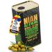 NIAN NIAN Extra Virgin Olive Oil - 1 Litre Bottle - Olive Oil from Star Chefs - 100% Pure - Arbequina Olives from the Last Harvest - Refill Can with Practical Pouring Spout