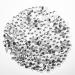 Rhinestones 1440pcs SS3 Glass Nail Art Crystal White Flatback Gemstones for Crafts Nails Makeup Bags and Shoes Decoration(SS3  Clear White) Clear White SS3/1440pcs