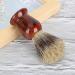 Luxury Men's Shaving Brush with Resin Handle | Professional Beard Shaving Tool for a Superior Grooming Experience - Buy Online on GoSupps.com