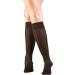 Truform Compression Socks for Women - 15-20 mmHg Knee High Brown Cable Knit - Medium Size (Pack of 3) - Stylish Dress Socks for All-Day Comfort - Buy Online on GoSupps.com
