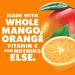 SOLELY Organic Mango Orange Fruit Gummies 3.5 oz | Vegan & Natural | Pack of 5 - Buy Online on GoSupps.com