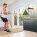 Prosource Fit Premium Heavy Duty Latex Resistance Band Set - 2 LB to 20 LB with Door Anchor - Buy Online on GoSupps.com