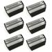 GROCKSTR Replacement Foil Screen + Frame for Shaver Series 3 310 31B 5000/6000 350 360 380 5312 5485 5610 5614 5443 6 Pack
