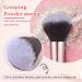 Shop Sibba 2 Pcs Makeup Brush Set - Foundation Powder Blush & Highlighter Brushes with Wooden Handles for Flawless Blending & Travel - International Shipping Available - Buy Online on GoSupps.com