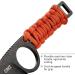 CRKT Capflying Knife EDC | Solid Blade Drop Point Knife with Black Stonewash | Orange Handle with Wrapped Cord | International Shipping Available - Buy Online on GoSupps.com