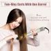 VOCOSTE 6 in 1 Hot Air Brush - Hair Dryer Volumizer & Curling Wand Set | Silver Tone - International Shipping Available - Buy Online on GoSupps.com