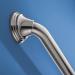 Moen Designer Bath Safety Grab Bar 16-Inch Brushed Nickel - Concealed Screws - Home Care Series - Buy Online on GoSupps.com