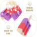 Buy Baluue 2Pcs Ice Cream Bath Ball Body Sponge - Exfoliating Shower Sponges for All Skin Types - International Shipping Available - Buy Online on GoSupps.com