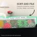 Samsill Scrapbook Paper Storage Organizer - 12 Pack | Top Loading Files with Customizable Tabs | Holds 12x12 Inch Paper, Vinyl, Photos | Clear PVC, Acid Free - Buy Online on GoSupps.com