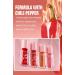 Intense Heat Plumping Lip Gloss with Chili Extract | Juicy & Full Lips | 30% Plumper Look | Glossy Shine | Mirror Finish  - Buy Online on GoSupps.com