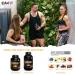 Eafit GAINER MAX 1.1 kg Vanilla Hazelnut Eco Format 6 Pots - Bodybuilding Protein - Whey + Egg - Mass Gain - Mineral Vitamins - 108 Servings - Certified Anti-Doping - Black - 6 x 1.1 kg - Buy Online on GoSupps.com