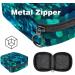 Stylish Mermaid Sequin Menstruation Pad Bag with Zipper | Women's Tampon & Napkin Organizer | Perfect for Girls - Buy Online on GoSupps.com