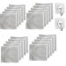 Ancientflow Double Stainless Steel Scrubber Ancientflow Scrubber Wire Dishwashing Rag Non Scratch Wire Dish Cloth (20)