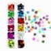 Leaves Nail Art Glitters, Holographic 12 Colors Leaf Nail Sequins for Acrylic Nails,3D Nails Flakes Fall Leaves Paillette Confetti, Laser Sparkle for DIY Craft Decoration Party Festival,Makeup